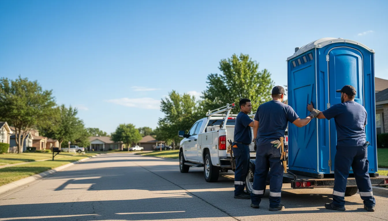 Portable Toilet Rental in Tiffin, IA near me